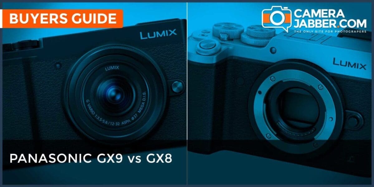 Panasonic GX9 vs GX8