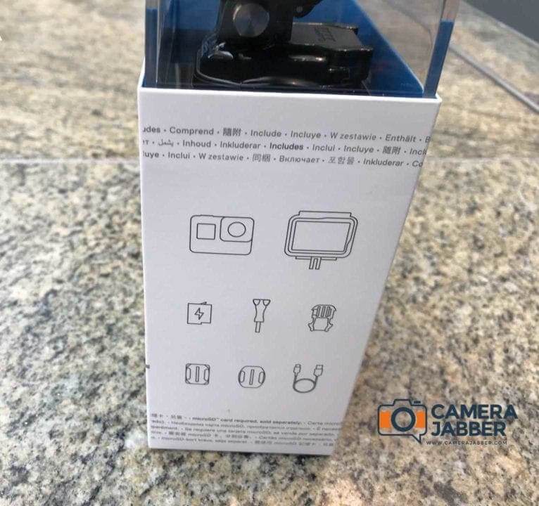 GoPro Hero camera: what's in the box