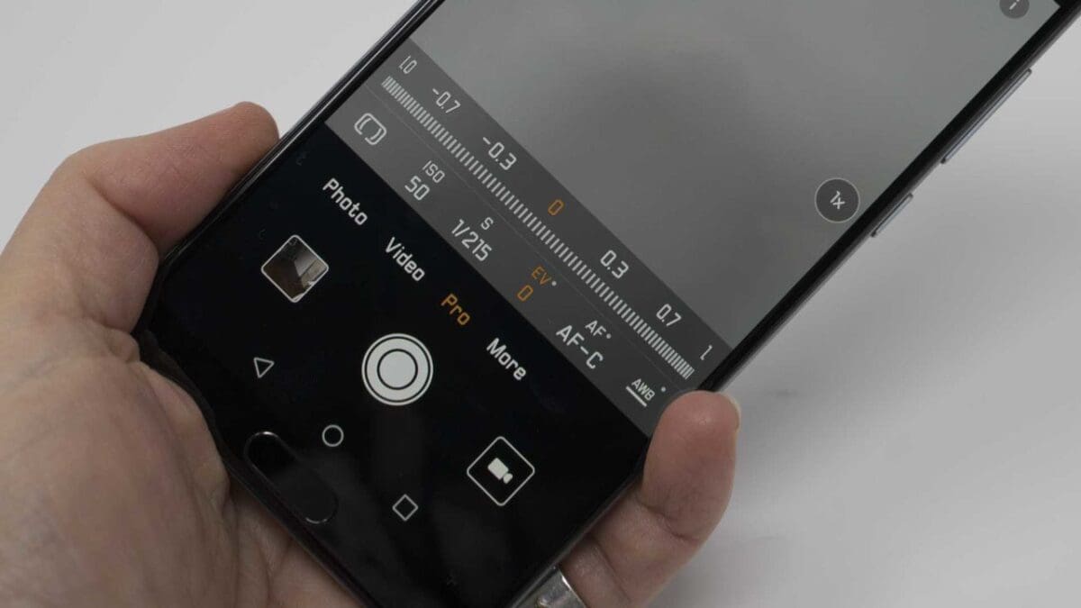 Huawei P20 Pro Camera Review: Pro Mode Controls
