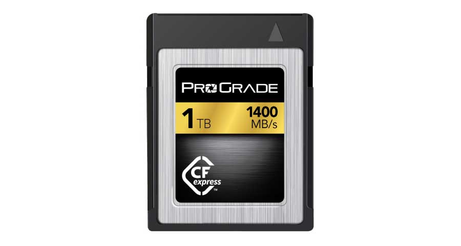 ProGrade Digital launches world’s first 1TB CFexpress card