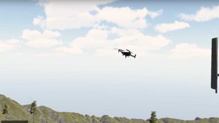 Zephyr drone simulator partner with Skip Fredricks