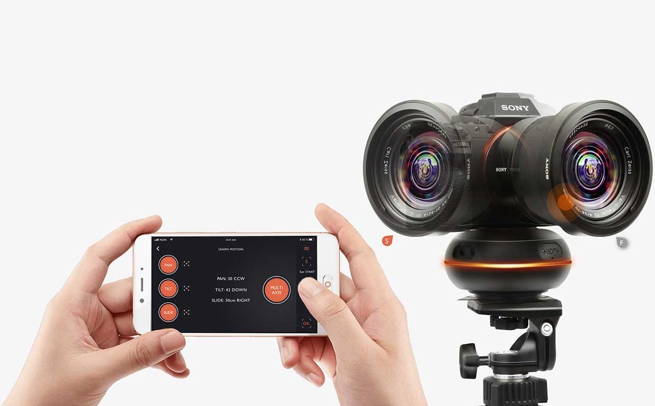 App-controlled Capsule360 motion box moves your camera as you move your smartphone