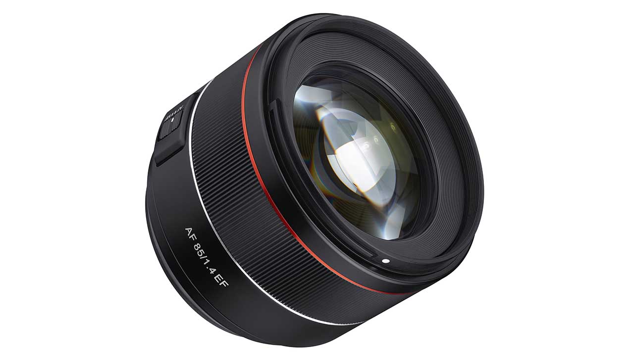Samyang debuts AF 85mm f/1.4 EF for Canon