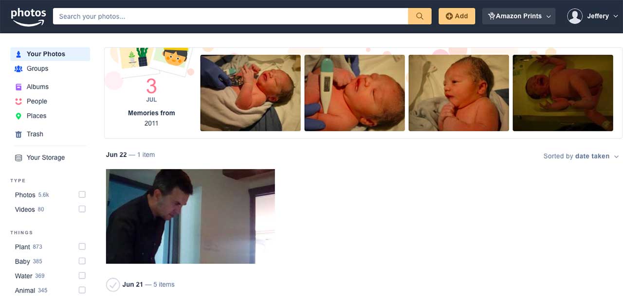 What is the difference between Amazon Prime Photos and Amazon Cloud Drive?
