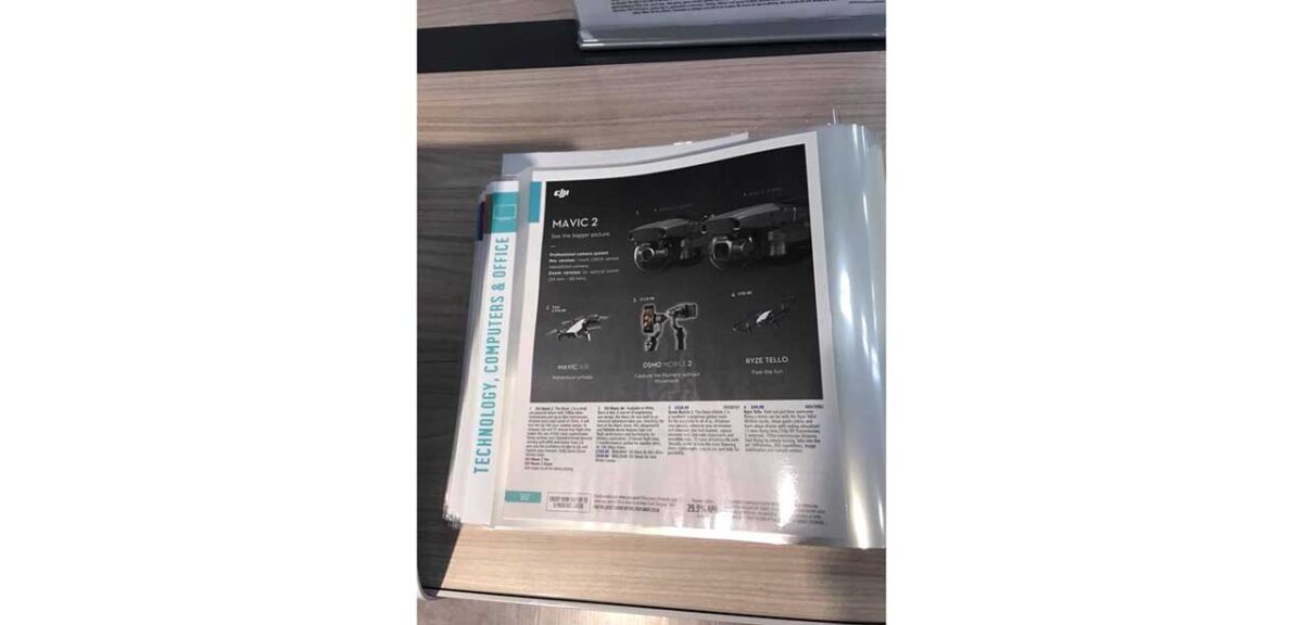 DJI Mavic 2, Mavic 2 Pro, Mavic 2 Zoom revealed in Argos catalogue