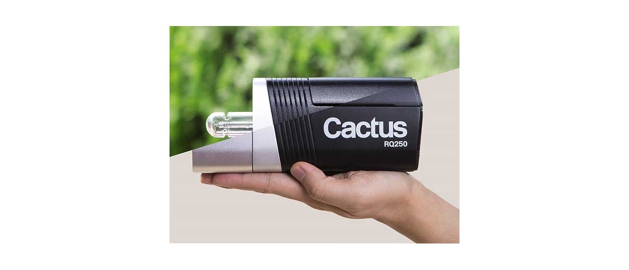Cactus launches palm-size RQ250 wireless monolight