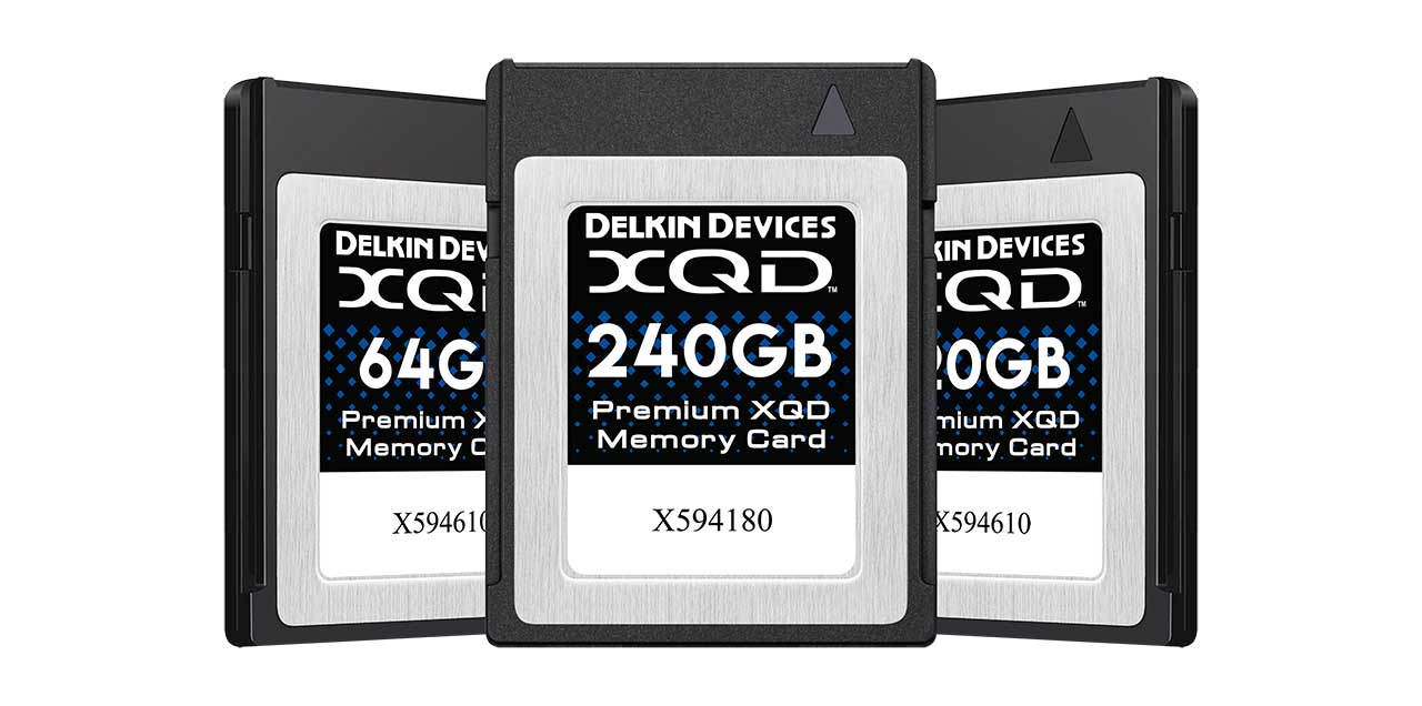 Delkin launches new premium line of XQD cards