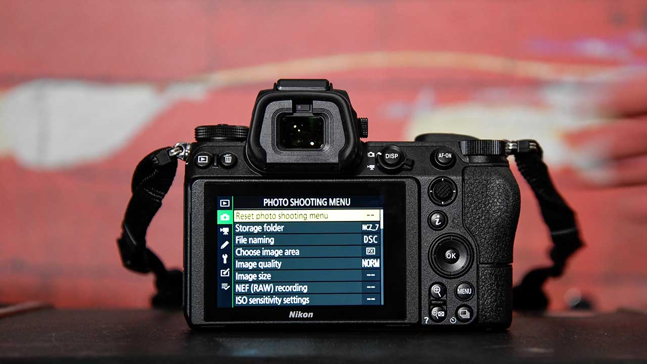 Nikon Z7 vs D850: viewfinder