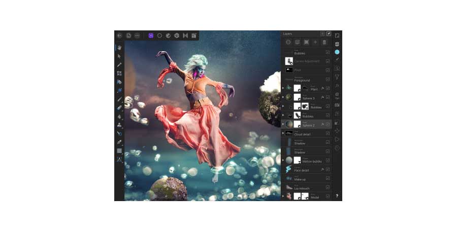 Serif adds slew of features to Affinity Photo for iPad