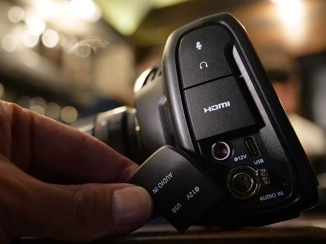 Blackmagic Pocket Cinema Camera 4K review: audio