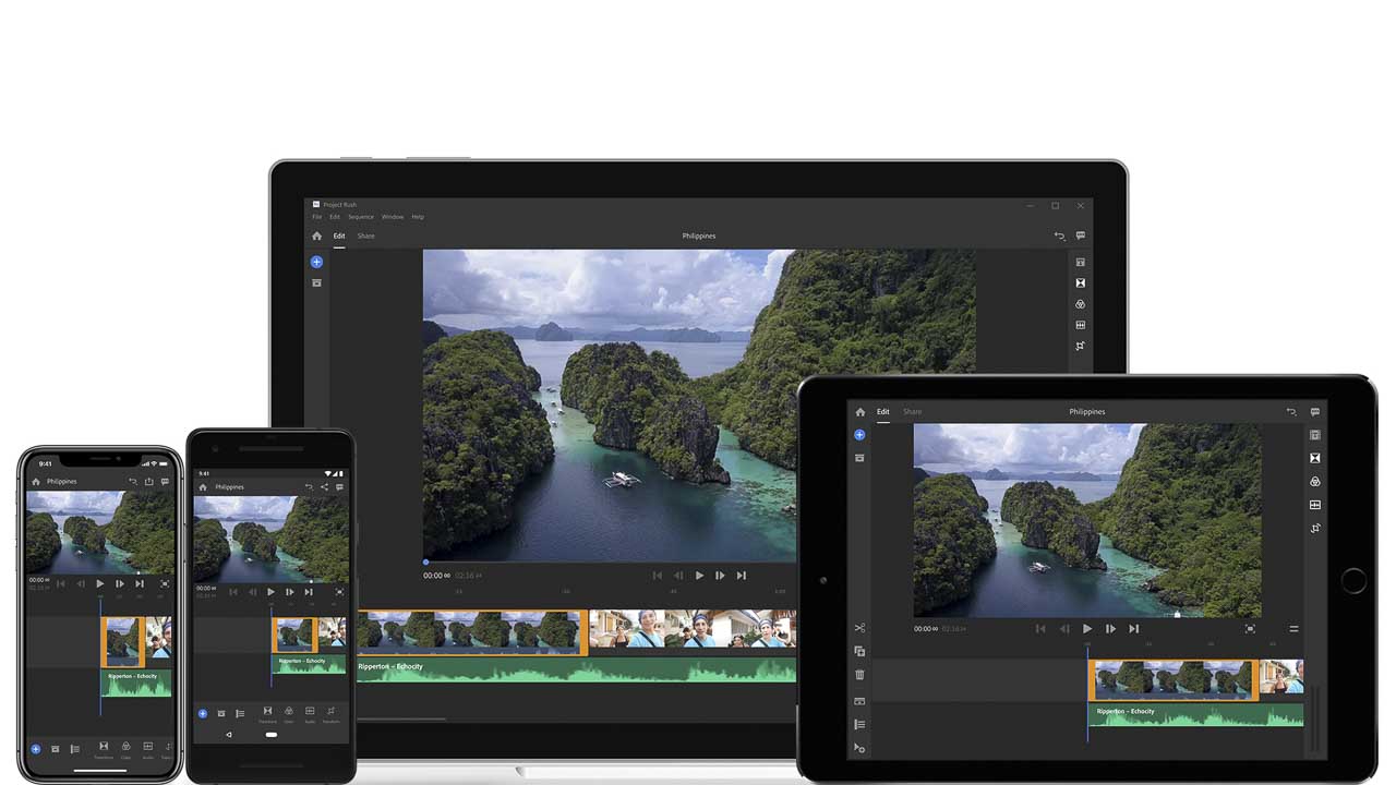 Adobe CC update announced: New mobile video editing package called Rush to come in 2019