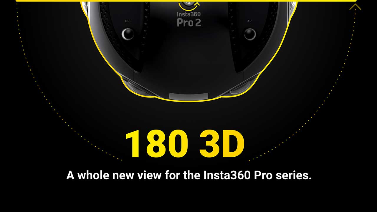 Insta360 adds 180° 3D capture to Pro series cameras