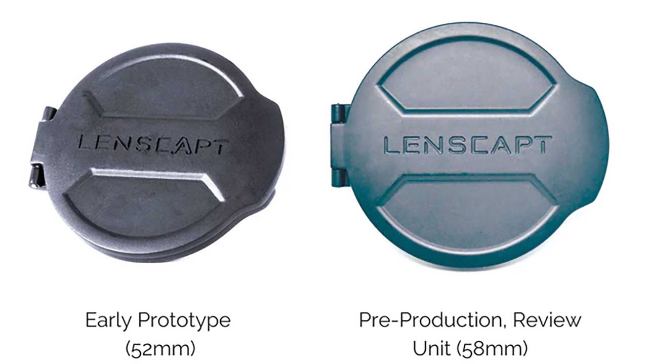Lenscapt redesigns the lens cap
