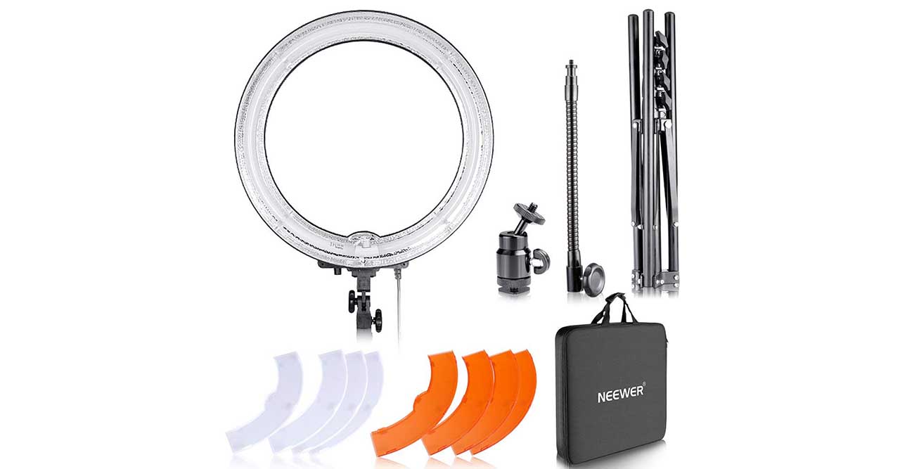 Neewer Dimmable 18-inch LED ring light