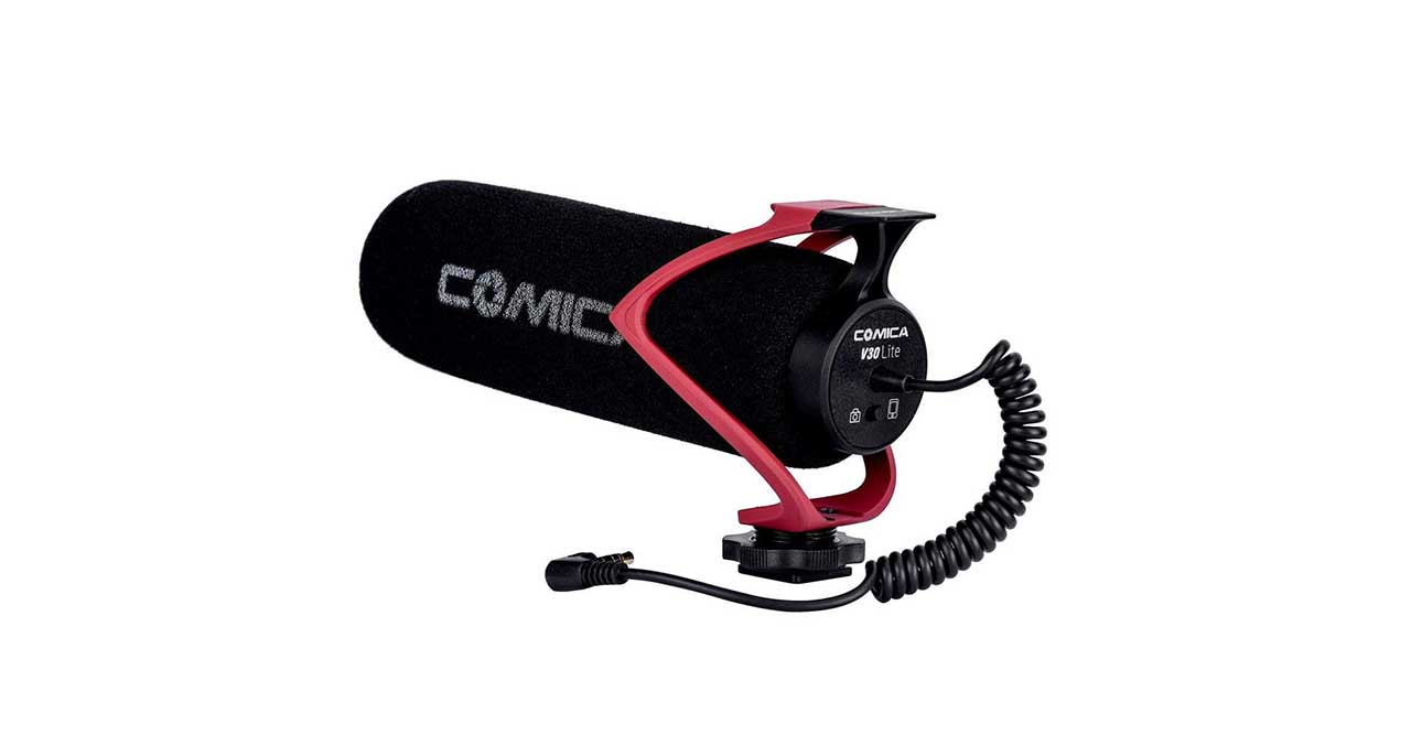 Best external microphone: Comica CVM-C30