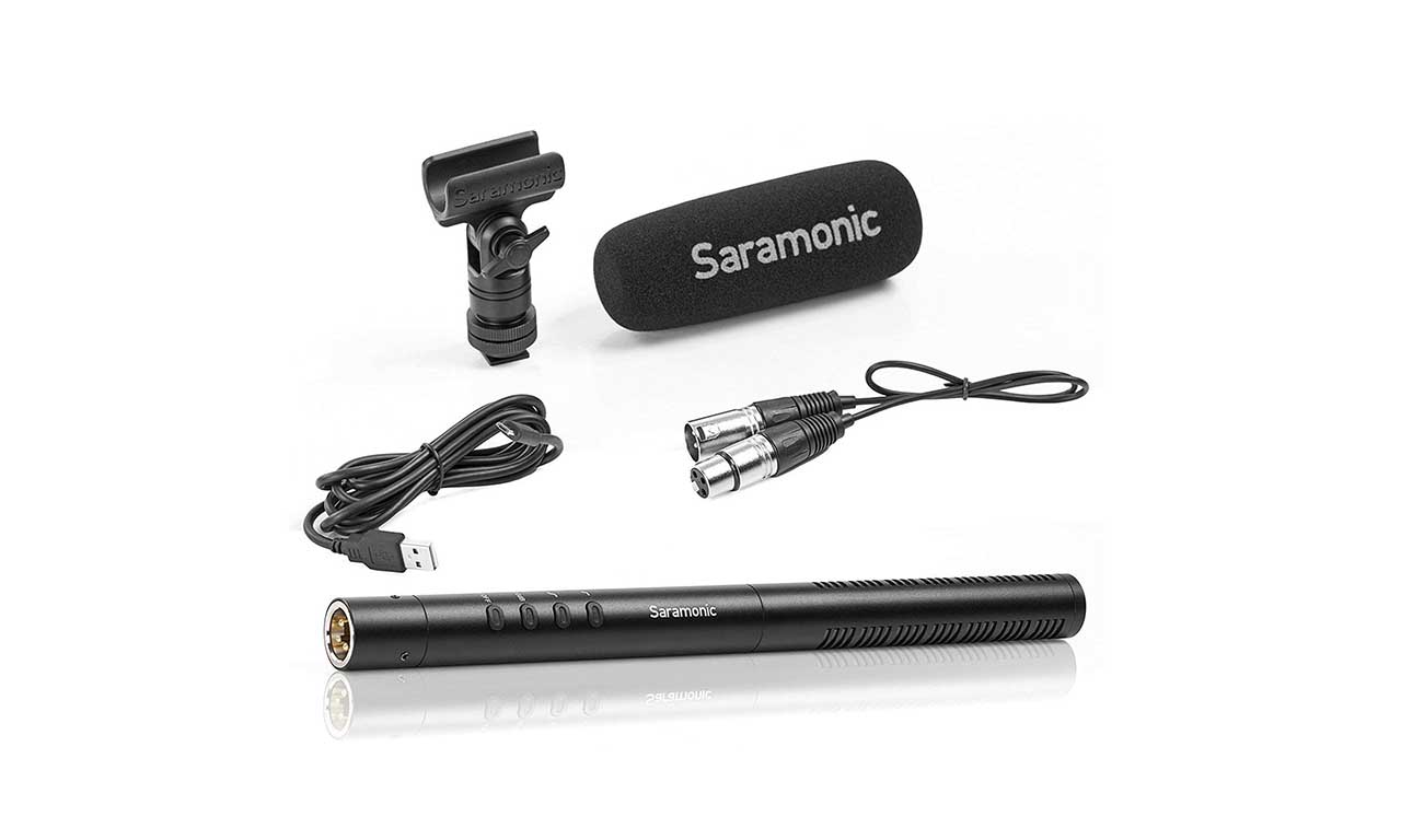Best external microphone: Saramonic SRTM1