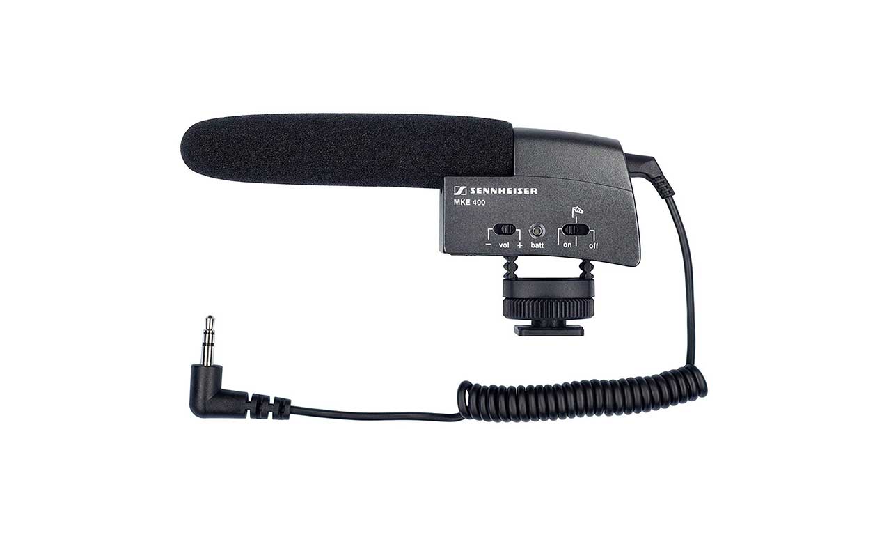 Best external microphone: Sennheiser MKE 400