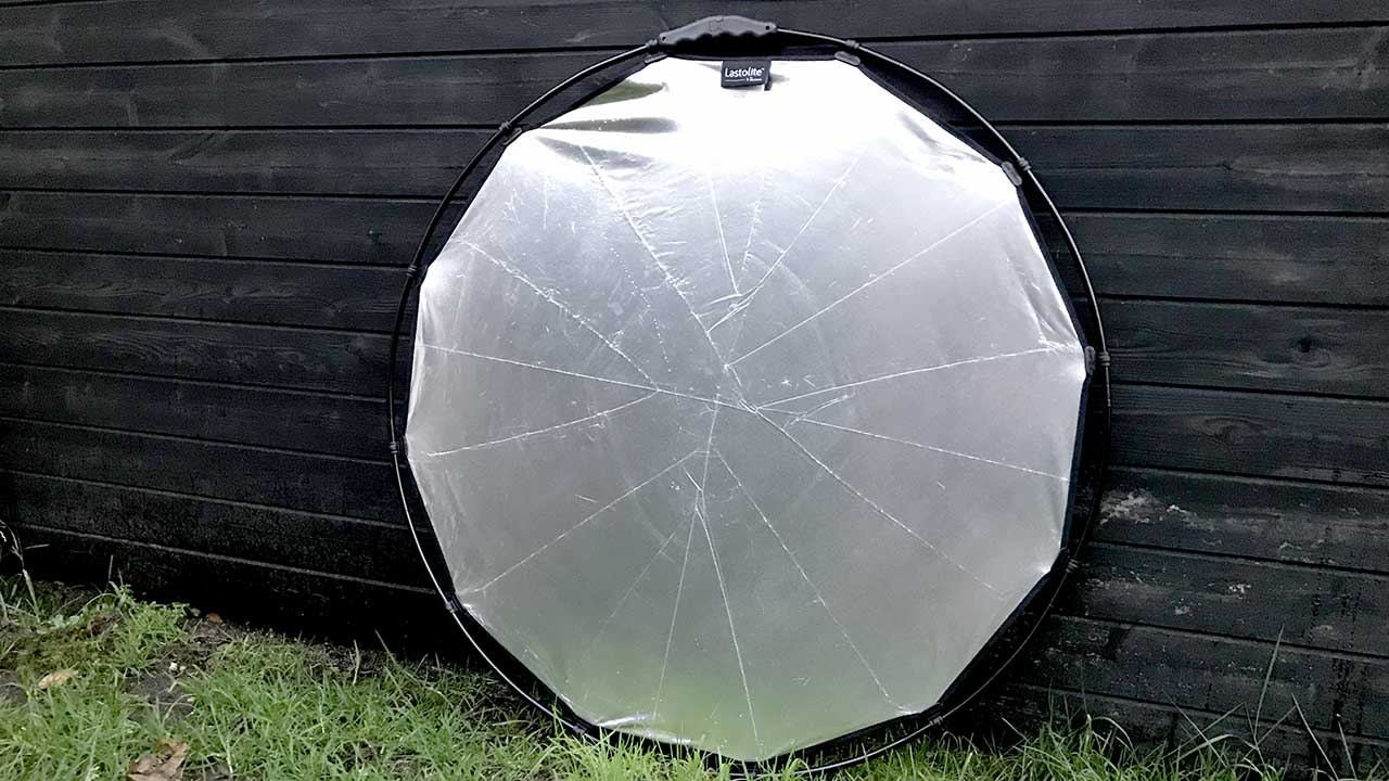 32 Replacement Fabric, Frame not Included Lastolite Halo Compact Reflector Cover Silver/White 