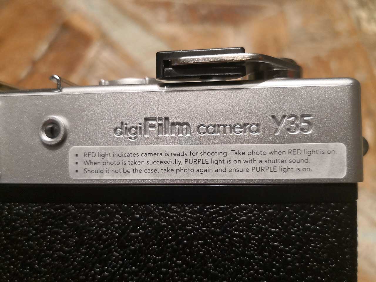 Yashica digiFilm camera Y35 review