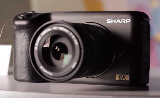 Sharp 8K Micro Four Thirds camera price tag to be under $4,000