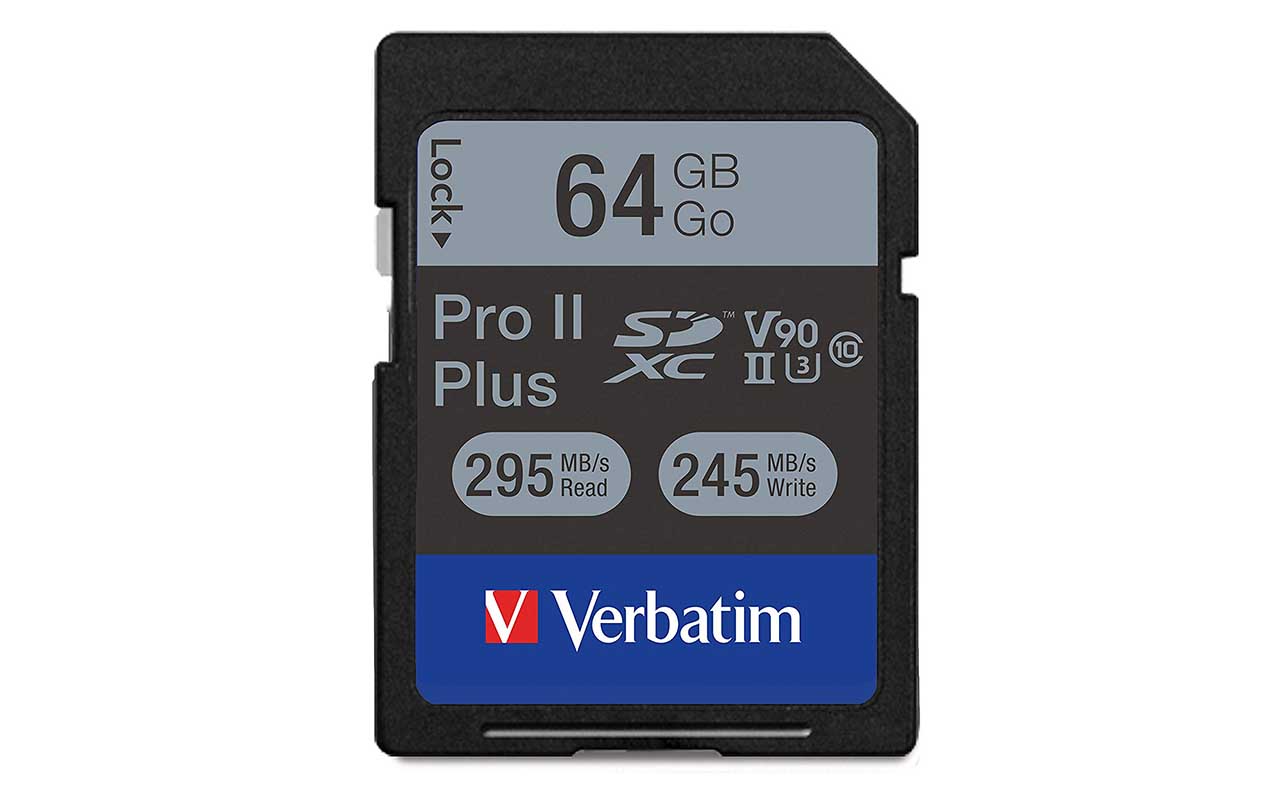 Verbatim 64GB Pro II Plus