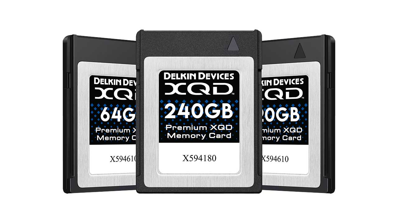 Delkin XQD Memory Cards & XQD Adapter released