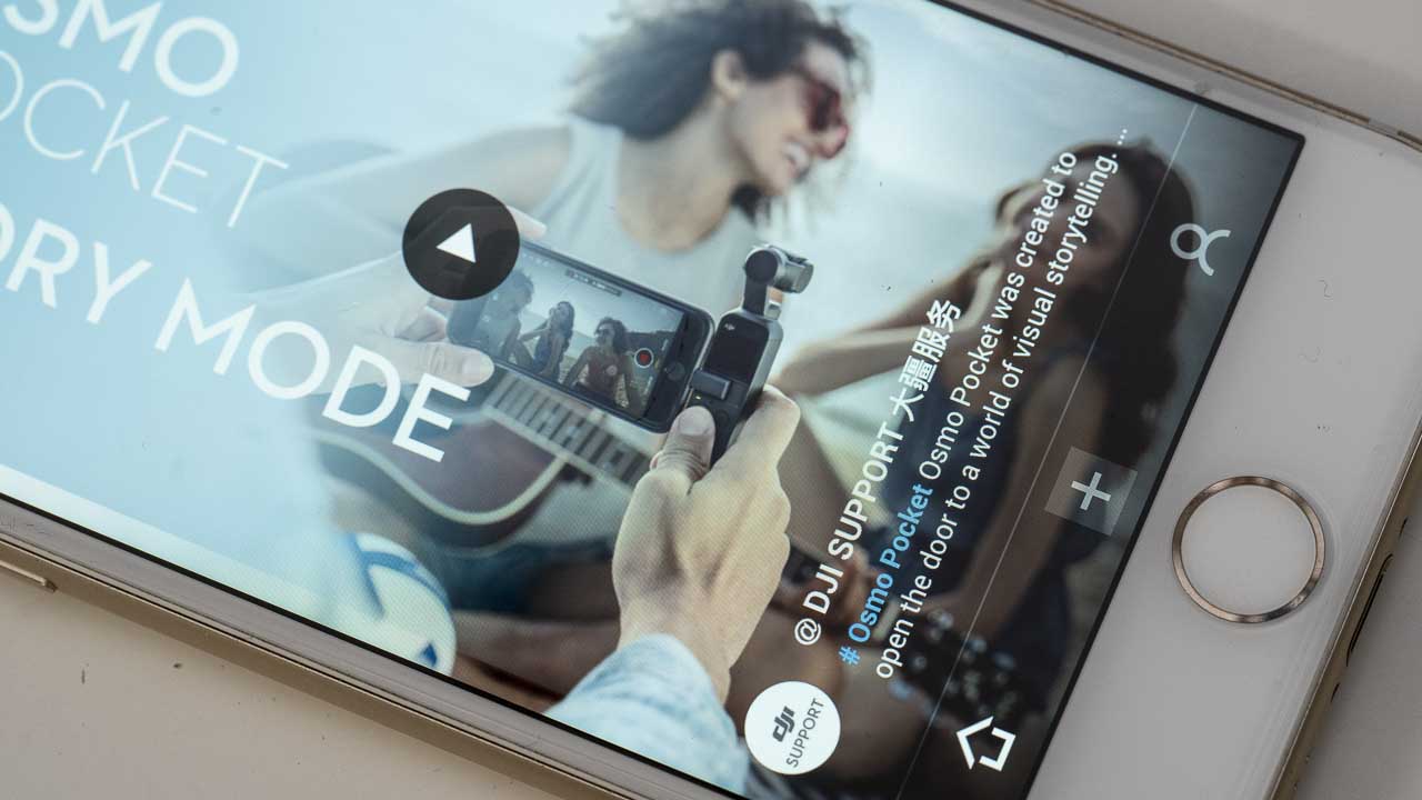 How to edit DJI Osmo Pocket video on your mobile