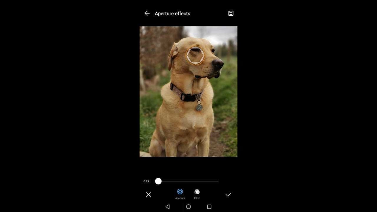 How to use the Huawei P30 Pro Aperture mode