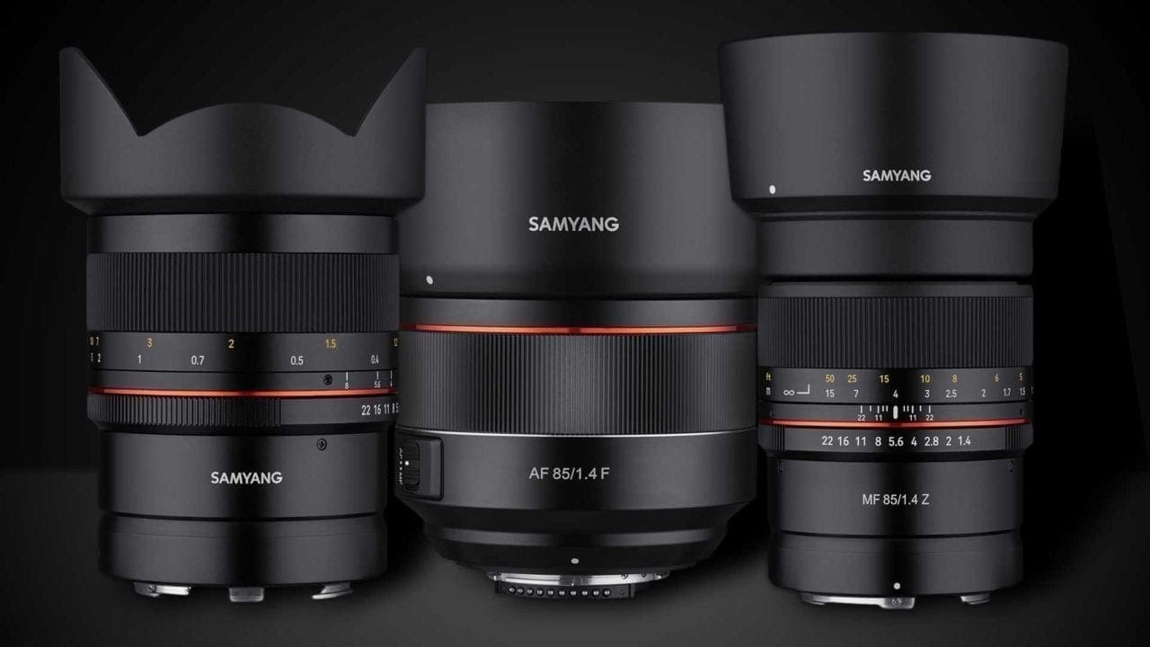 SAMYANG Releases 3 New Lenses for Nikon