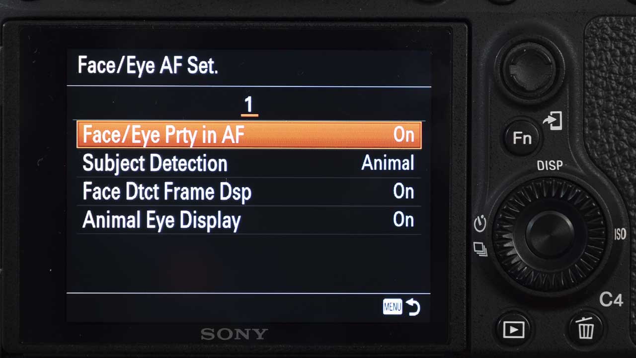 Sony Animal Eye EF