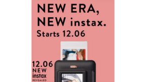 Fuji teases new Instax camera with LCD
