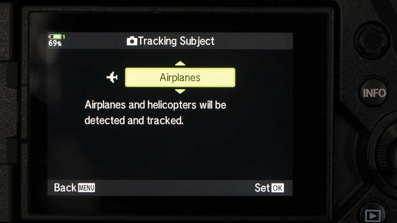 How do you use Olympus Tracking Subject AF?
