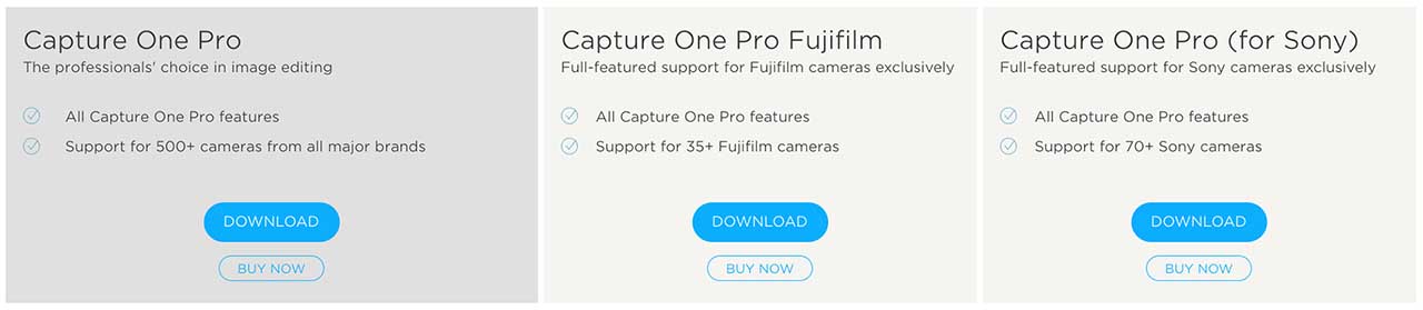 Capture One Pro 12 review: Fuji and Sony applications