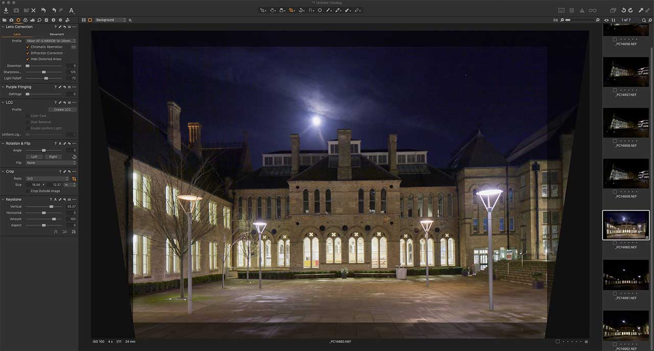 Capture One Pro 12 review: lens corrections