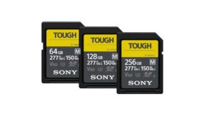 Sony debuts new TOUGH SF-M, SF-E series SD cards