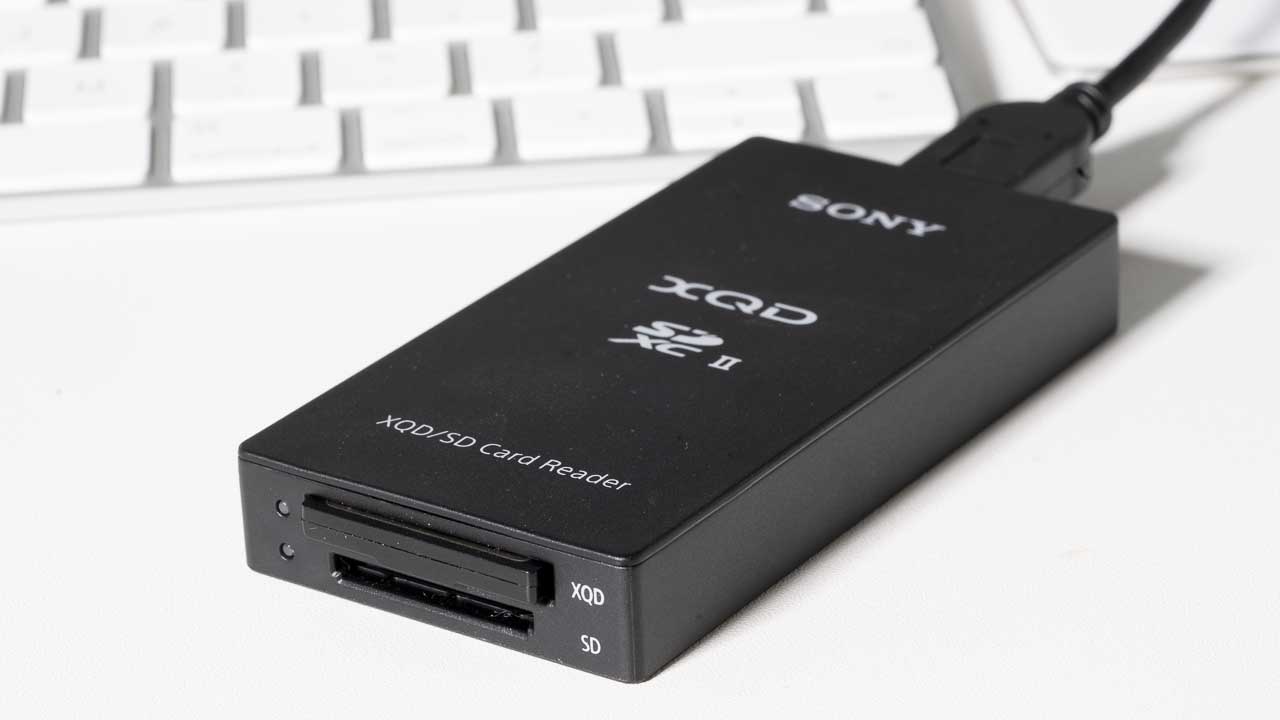 Sony MRW-E90 XQD/SD Card Reader review