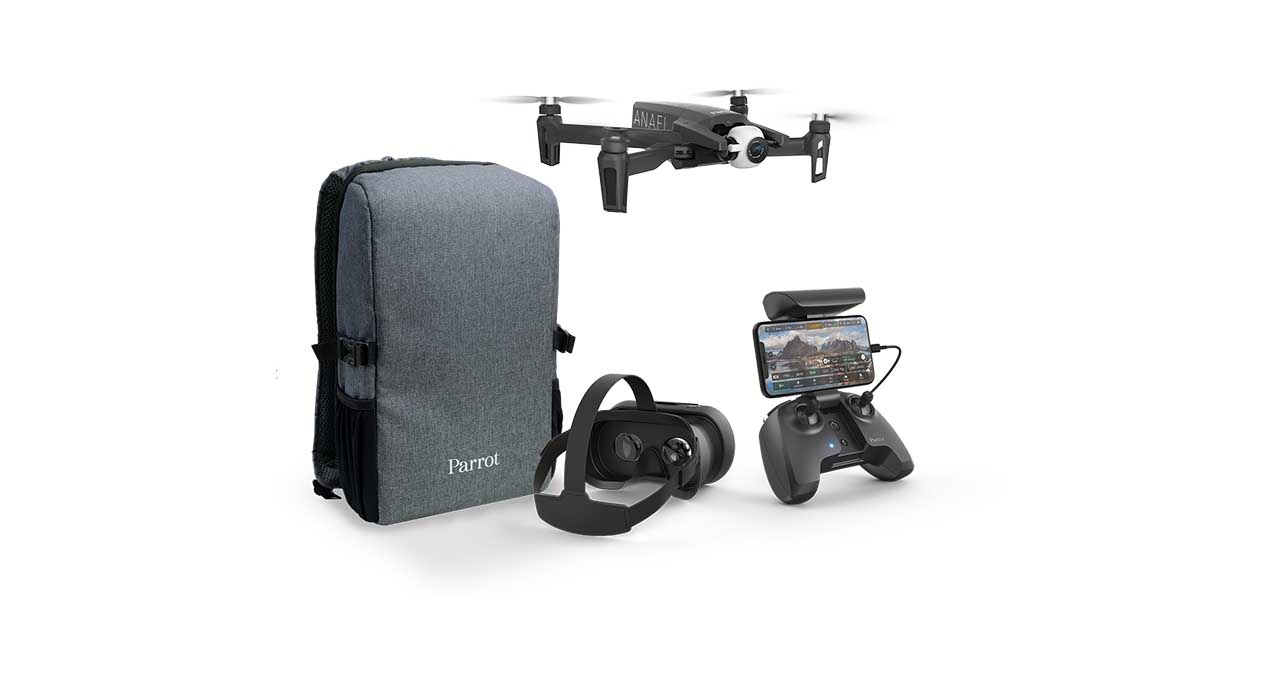 Parrot launches Anafi FPV kit to live-stream video from your drone