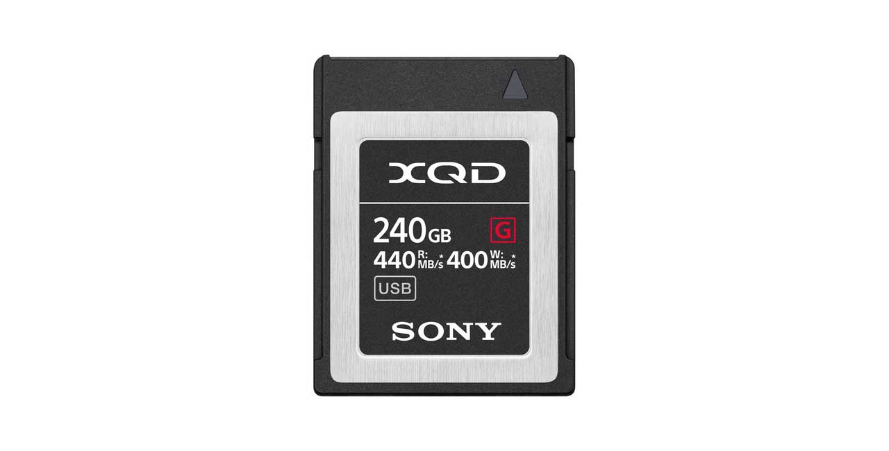 Best memory card for video: Sony Professional XQD G Series