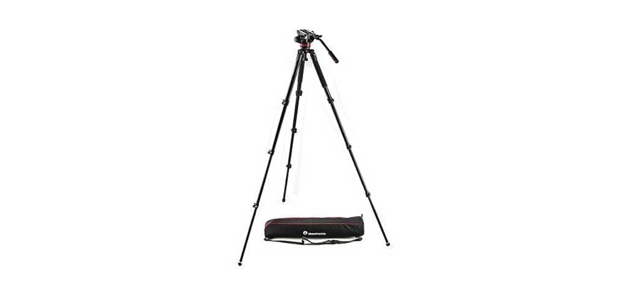 Best tripods and monopods for video: Manfrotto MVK502AQ & MVH502A fluid head
