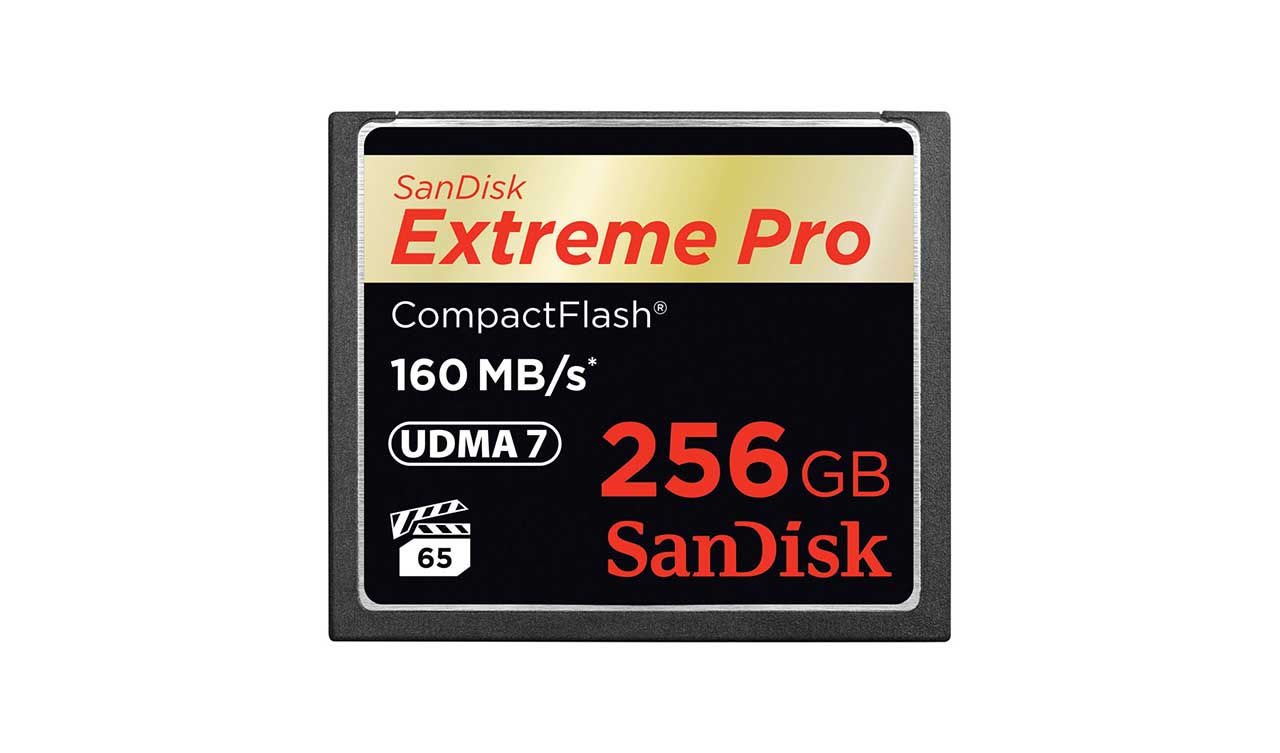 Best memory card for video: SanDisk Extreme PRO CompactFlash