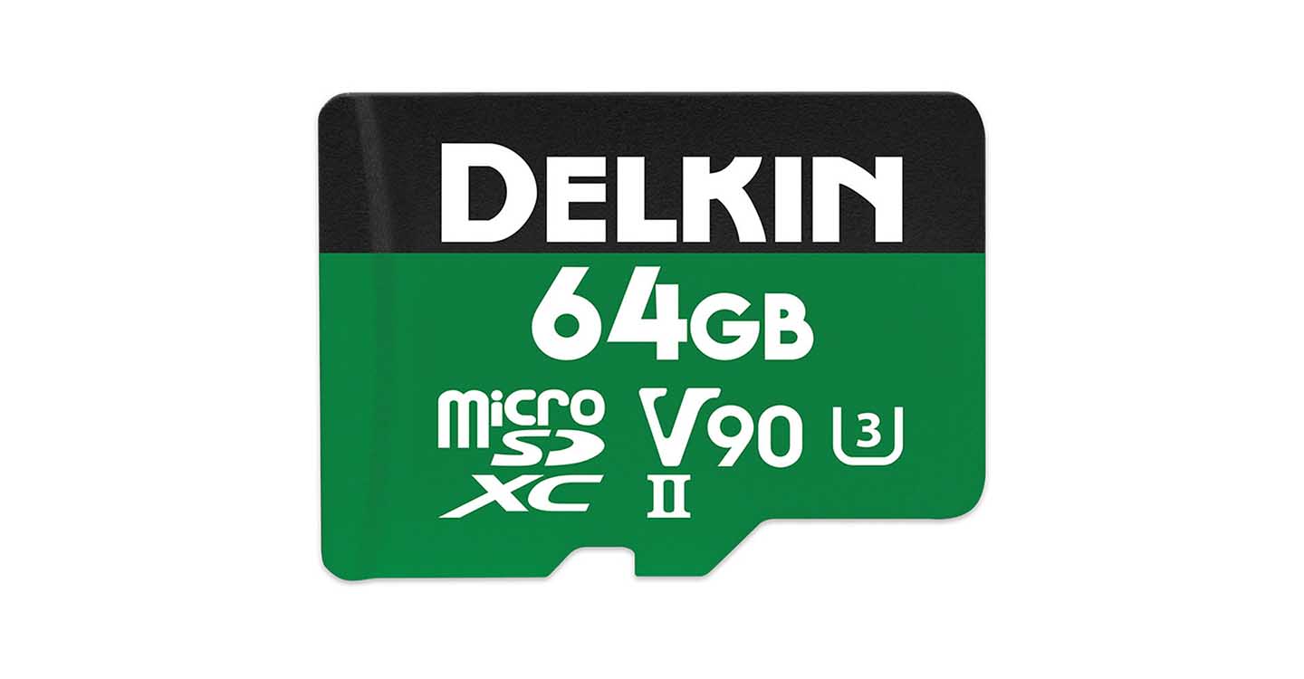 Best memory card for GoPro: Delkin Power