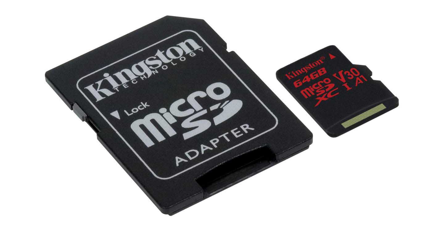 Best memory card for GoPro: Kingston Canvas React