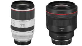 Canon launch new RF 70-200mm and RF 85mm lenses