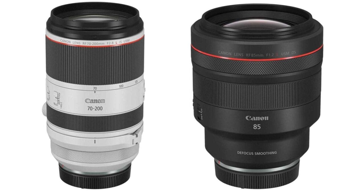 Canon launch new RF 70-200mm and RF 85mm lenses