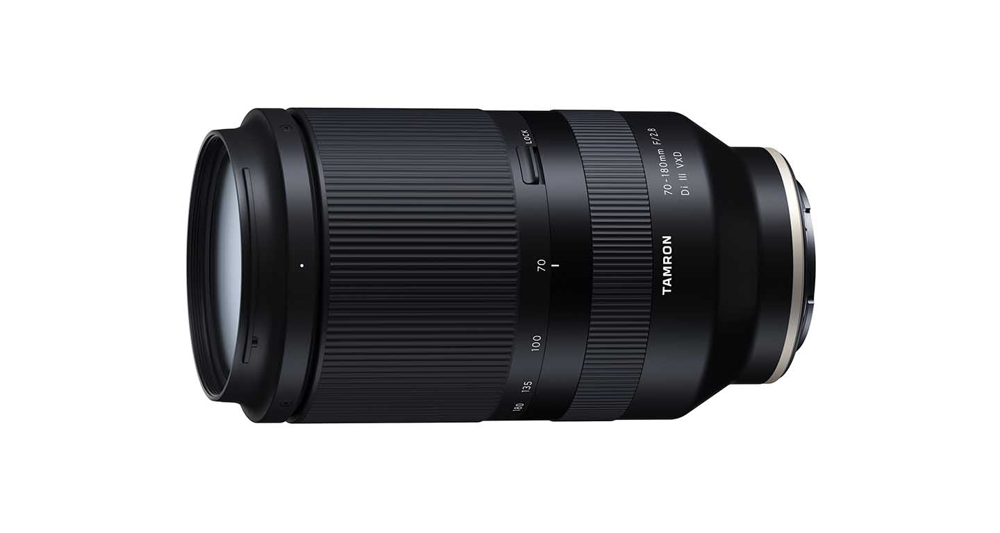 Tamron unveils 70-180mm F/2.8 Di III VXD for Sony E-mount
