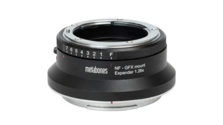 Metabones launches Nikon F to Fujifilm GFX mount expander