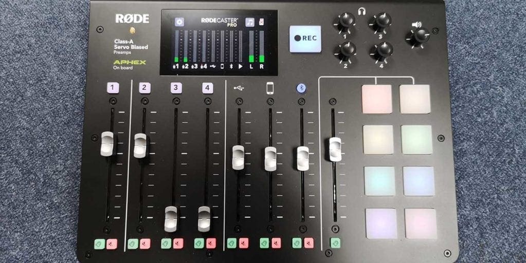 Rodecaster Pro Review: build quality