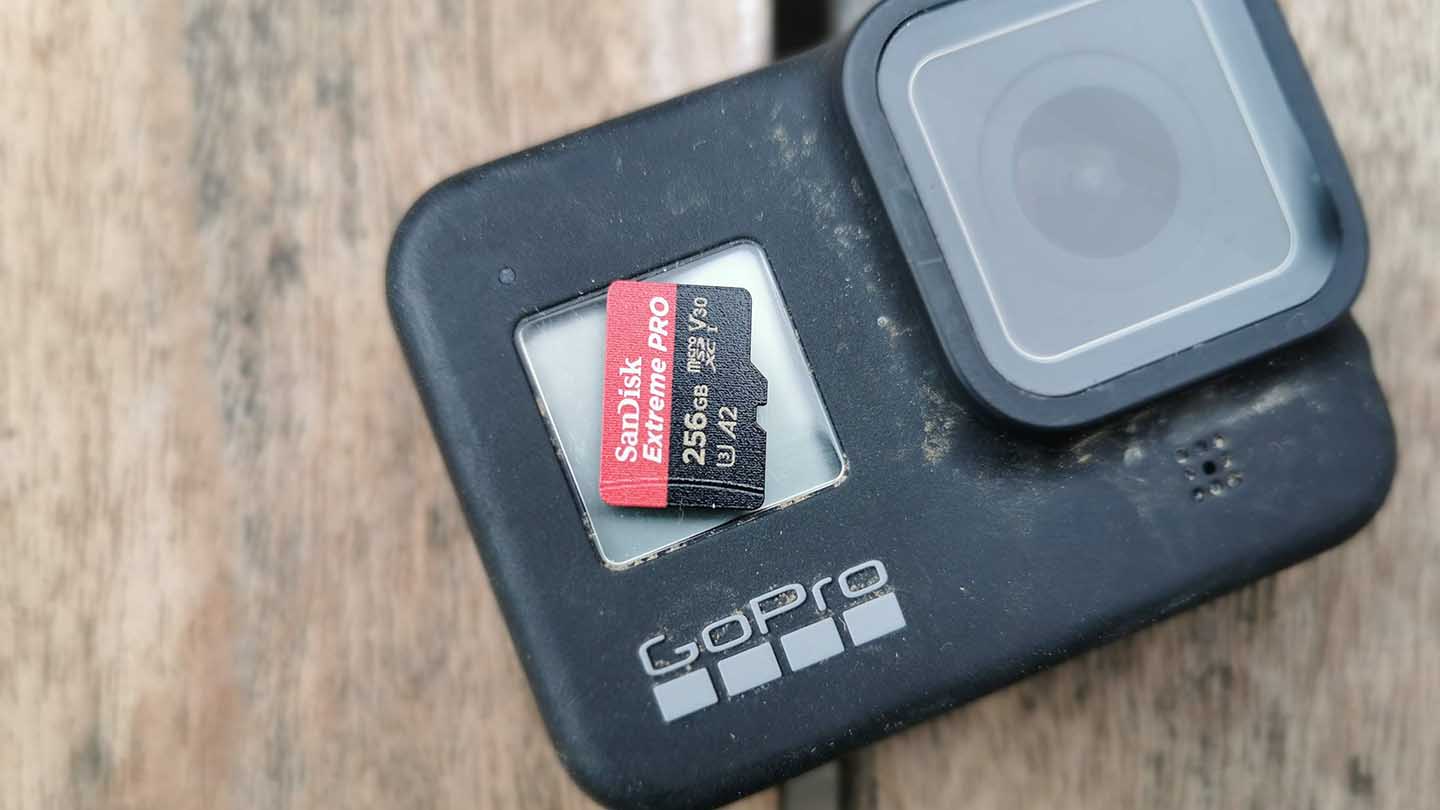 Pointer Arrowhead Hurricane SanDisk Extreme Pro 256GB MicroSD Card - Camera Jabber