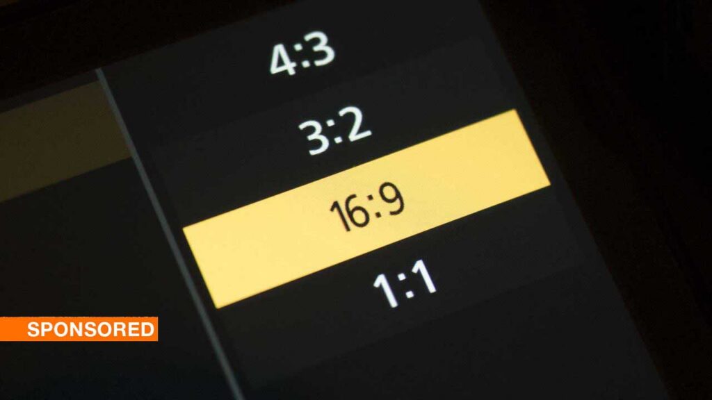 Set aspect ratios in your Panasonic camera