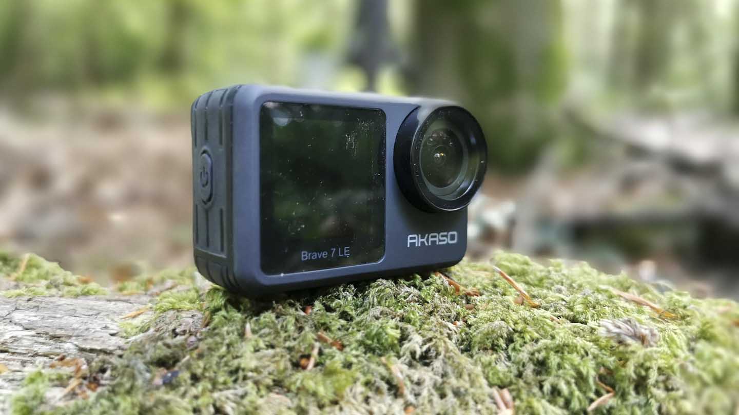 AKASO Brave 7 LE 4K30FPS 20MP WiFi Action Camera with Touch Screen